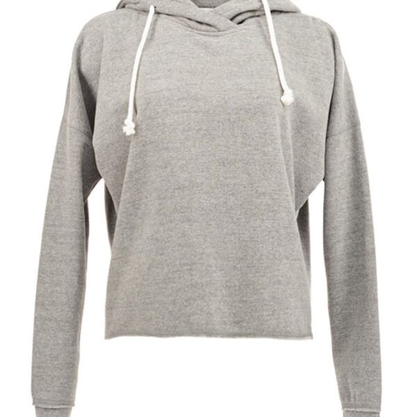 Ladies' Lounge Hi-Low Fleece Hoodie Thumbnail