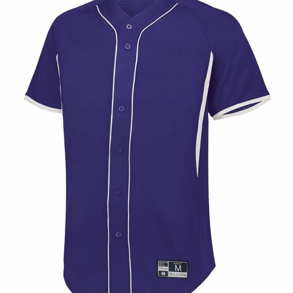 Youth Game7 Full-Button Baseball Jersey Thumbnail