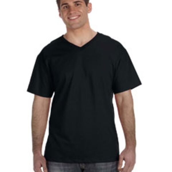 Adult HD Cotton™ V-Neck T-Shirt Thumbnail