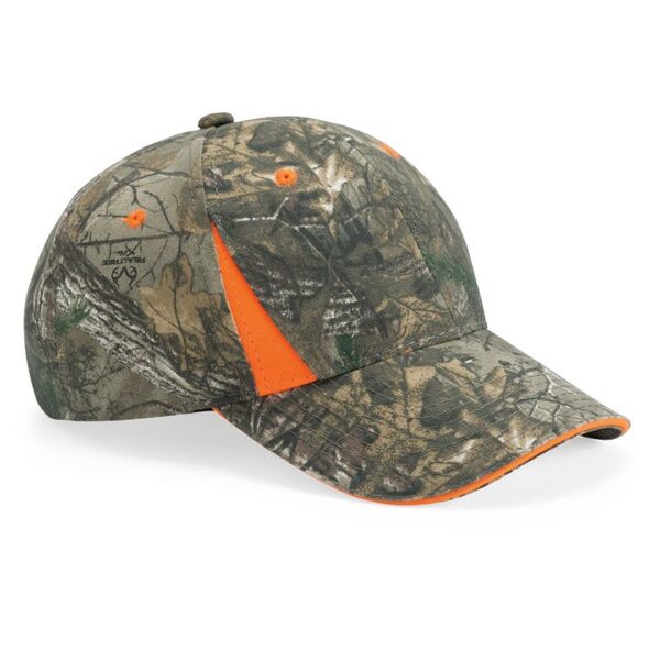 Camo with Hi-Vis Trim Cap Thumbnail