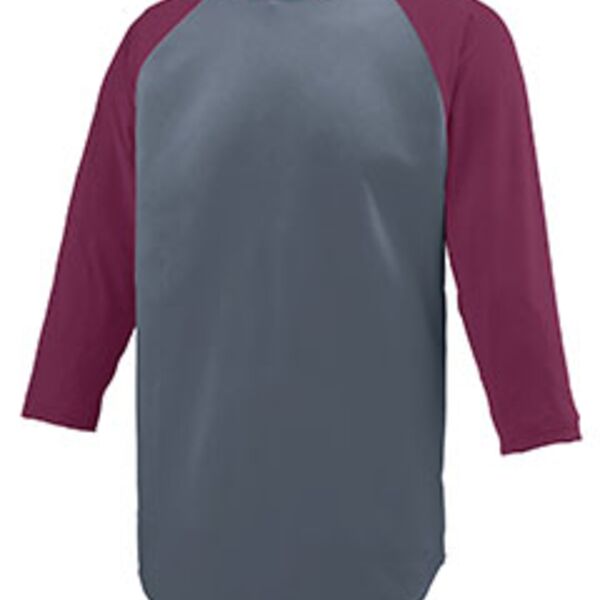 Adult Wicking Polyester Raglan Sleeve T-Shirt Thumbnail