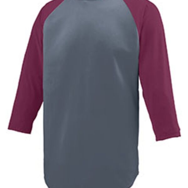 Youth Wicking Polyester Raglan Sleeve T-Shirt Thumbnail
