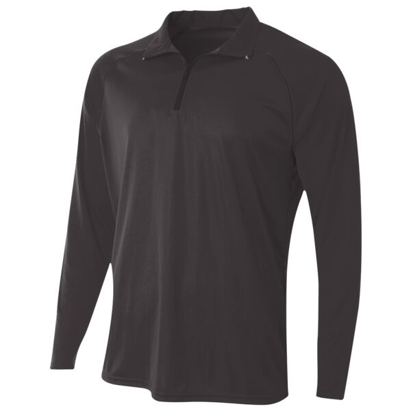 Adult Daily Polyester Quarter-Zip Thumbnail