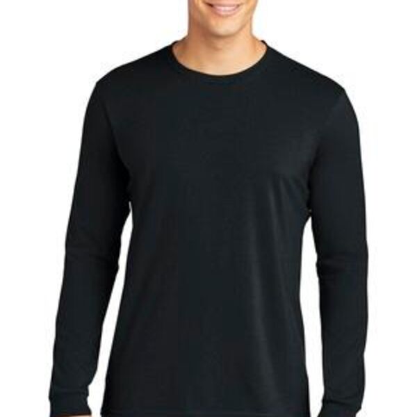 100% Combed Ring Spun Cotton Long Sleeve T Shirt Thumbnail