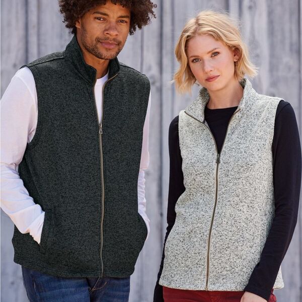 Women's Vintage Sweaterfleece Vest Thumbnail