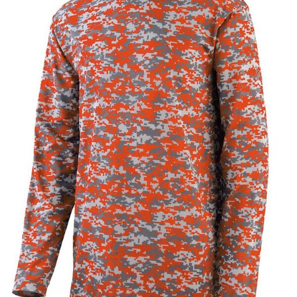 Youth Digi Camo Wicking Long Sleeve T-Shirt Thumbnail