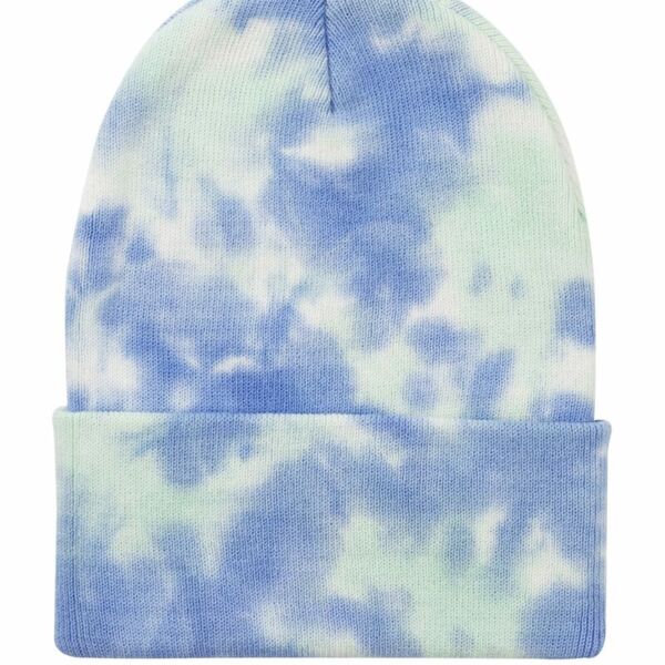 12" Tie-Dyed Cuffed Beanie Thumbnail